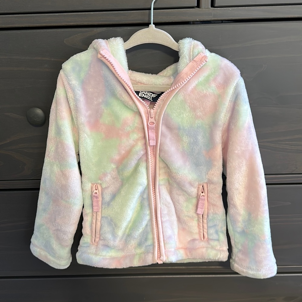 Lands’ End toddler girl fleece